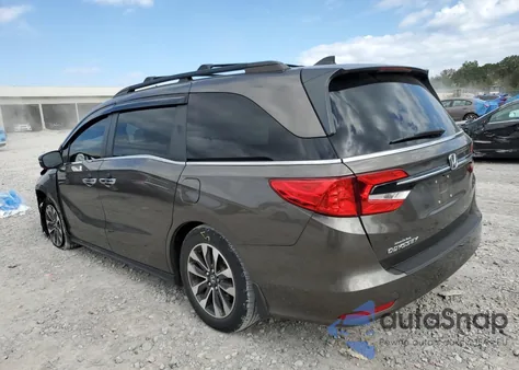 2022 Honda Odyssey Exl z USA, uszkodzony, nr VIN 5FNRL6H76NB052180